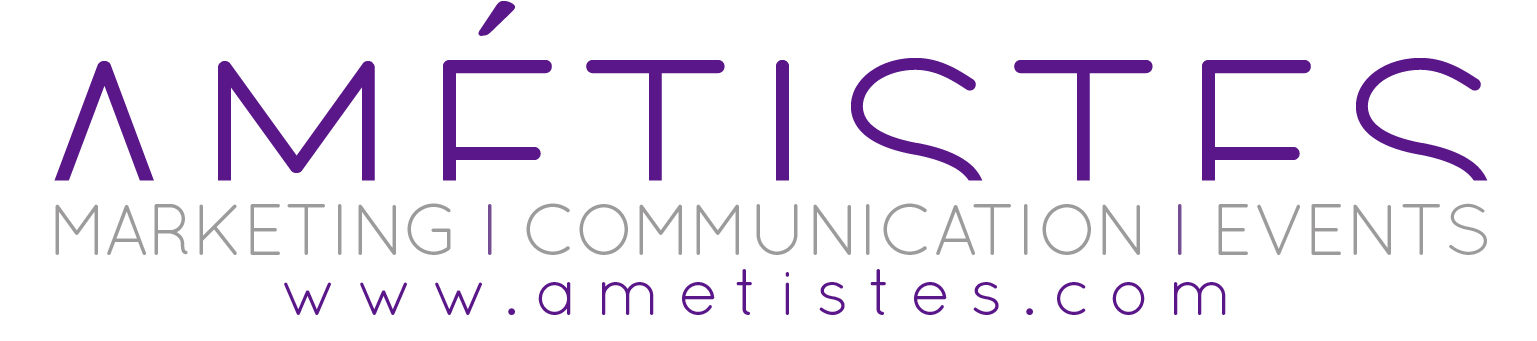 Logo AMÉTISTES Agence Marketing Communication Events Site Web